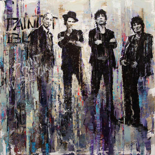 Paint it black by Vadim Dolgov, Painting for Sale on Select