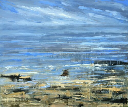 As The Tide Turns by Nikki Wheeler, Painting for Sale on Select