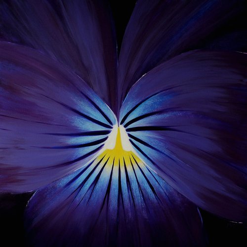 Flower Abstract von Kirstin Mccoy, Malerei kaufen auf Select