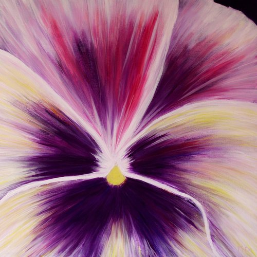 Flower Abstract 1 von Kirstin Mccoy, Malerei kaufen auf Select