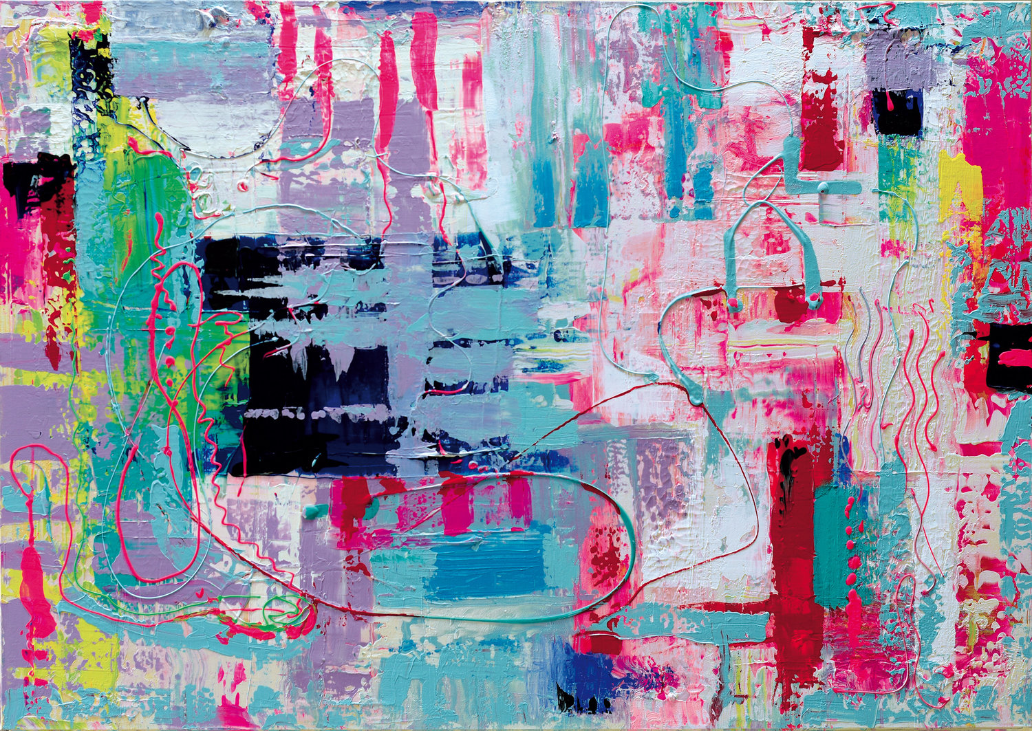 Untitled Abstract 11 Jean-Pierre Kunkel Original painting for sale