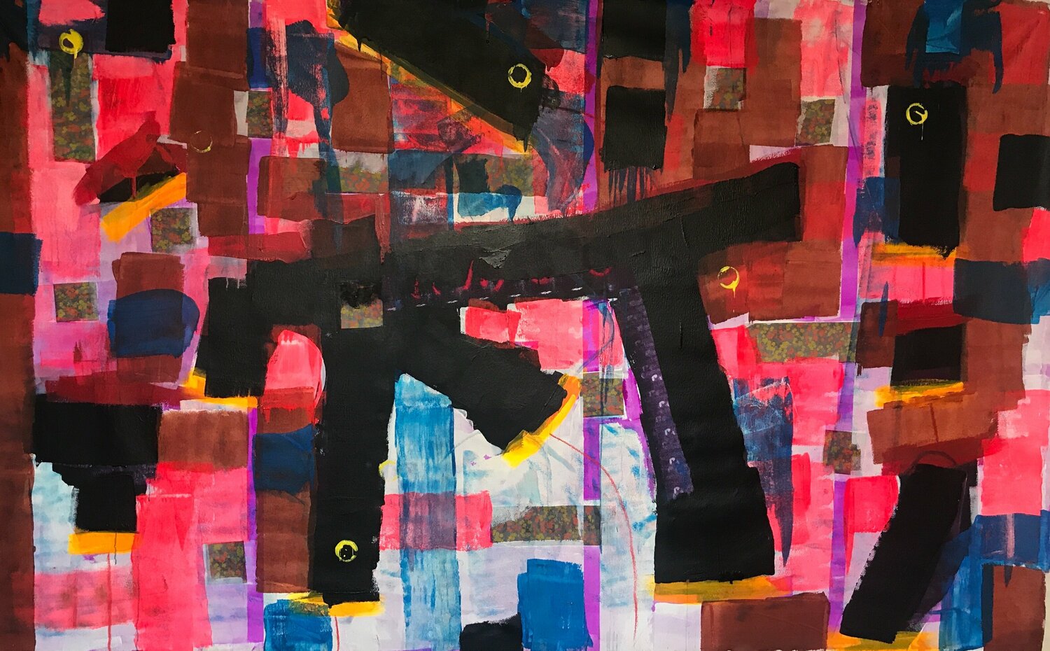 AMOUR Charlie Patton Original painting for sale