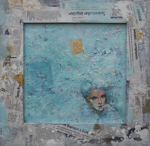 From the parallel world by Viktor Sheleg, Painting for Sale on Select