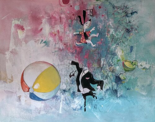 Flying High by Jack Avetisyan, Painting for Sale on Select