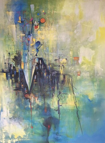Offspring by Jack Avetisyan, Painting for Sale on Select