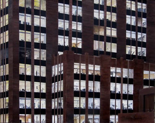 Brussels by Max Baris, Painting for Sale on Select