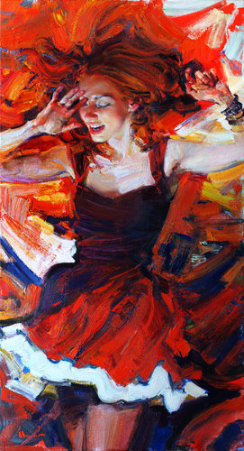 Music in my head. Dancing by Evgeniy Monahov, Painting for Sale on Select