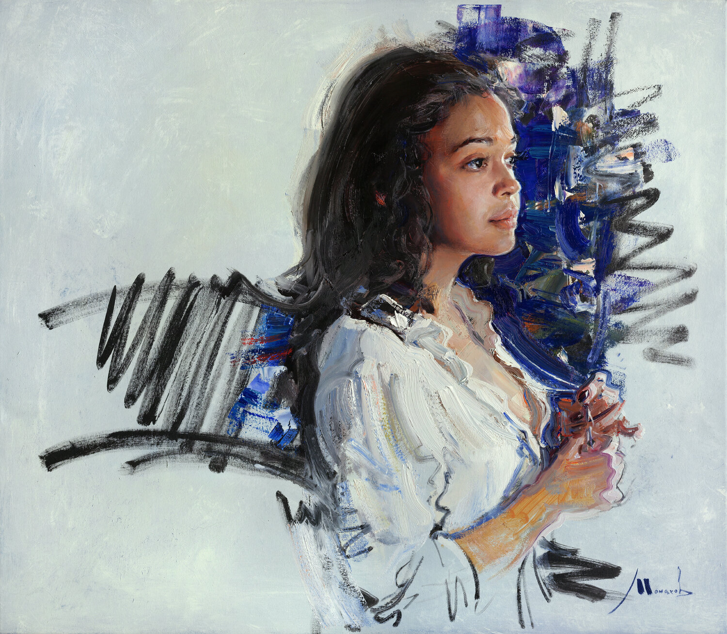Morning Evgeniy Monahov Original painting for sale