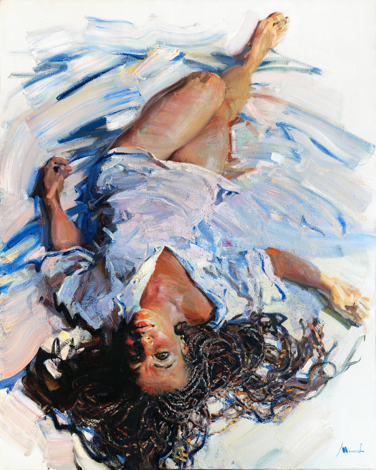 Upside down Evgeniy Monahov Original painting for sale