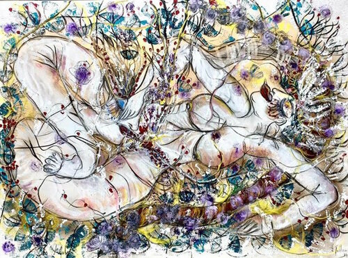 Dès l’Aube by Emilie Teillaud, Painting for Sale on Select