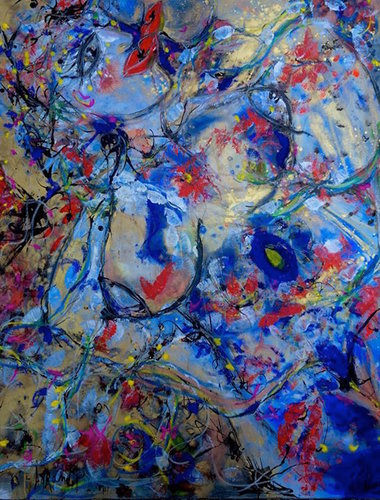 « Agrandis-moi » by Emilie Teillaud, Painting for Sale on Select