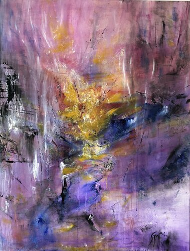 ATTRACTION by Sandra Szaja, Painting for Sale on Select