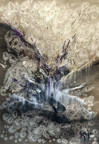 CHAMPAGNE by Sandra Szaja, Painting for Sale on Select