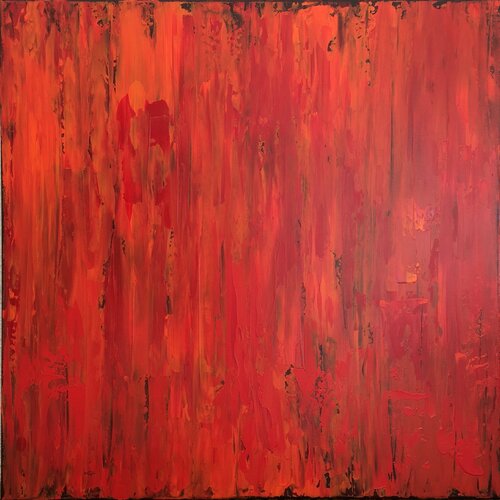 Burning Desire #1924 by Klara Gunnlaugsdottir, Painting for Sale on Select