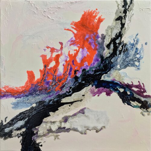 Color Fantasia #1752 by Klara Gunnlaugsdottir, Painting for Sale on Select