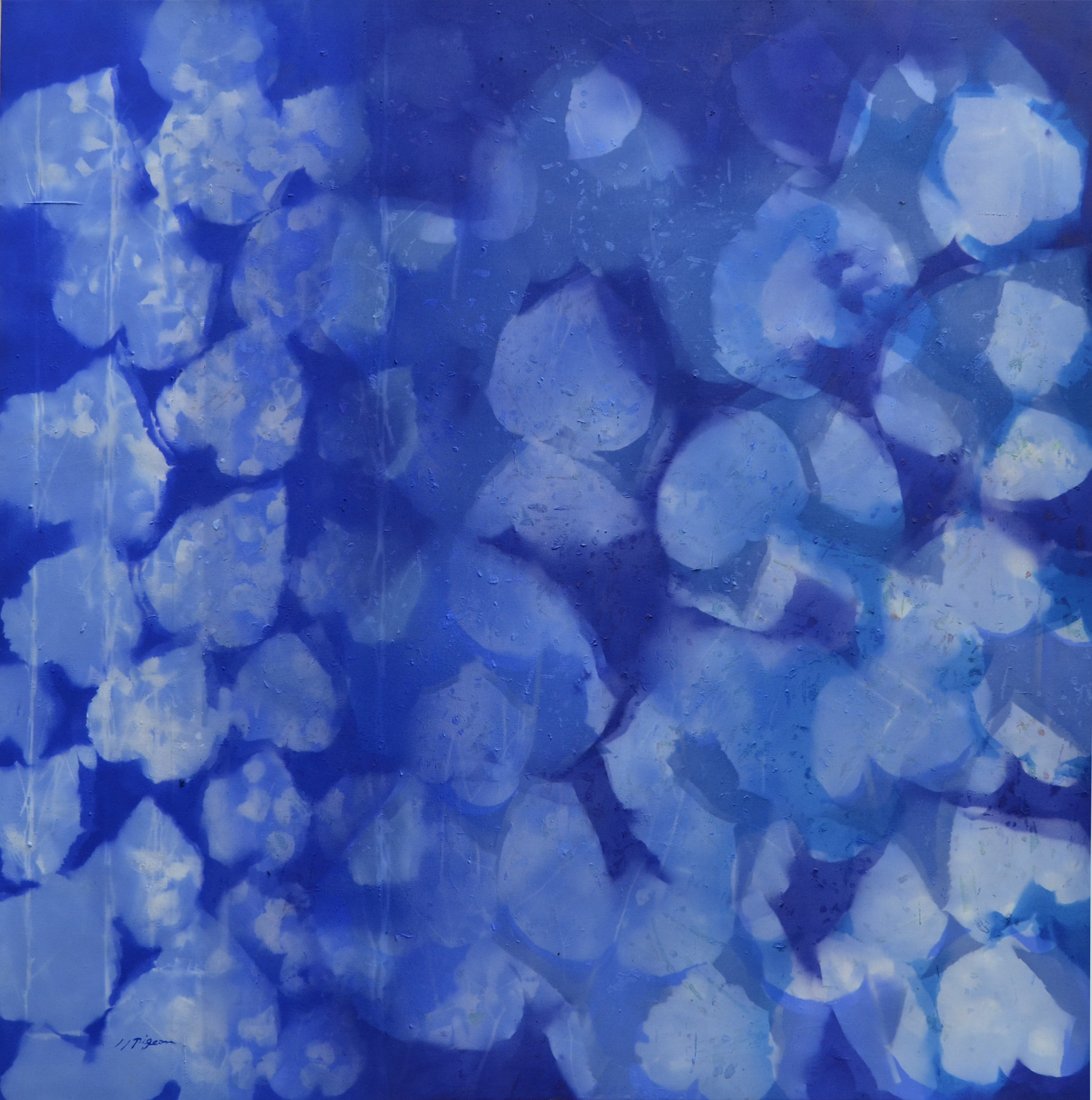 Effeuillage bleu VI