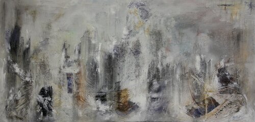 Rêve banc by Sylvie Schambill, Painting for Sale on Select