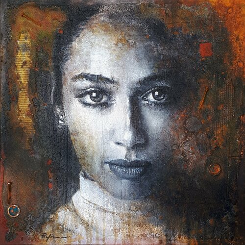 Rust 191014 by Pasquale Rapicano, Painting for Sale on Select