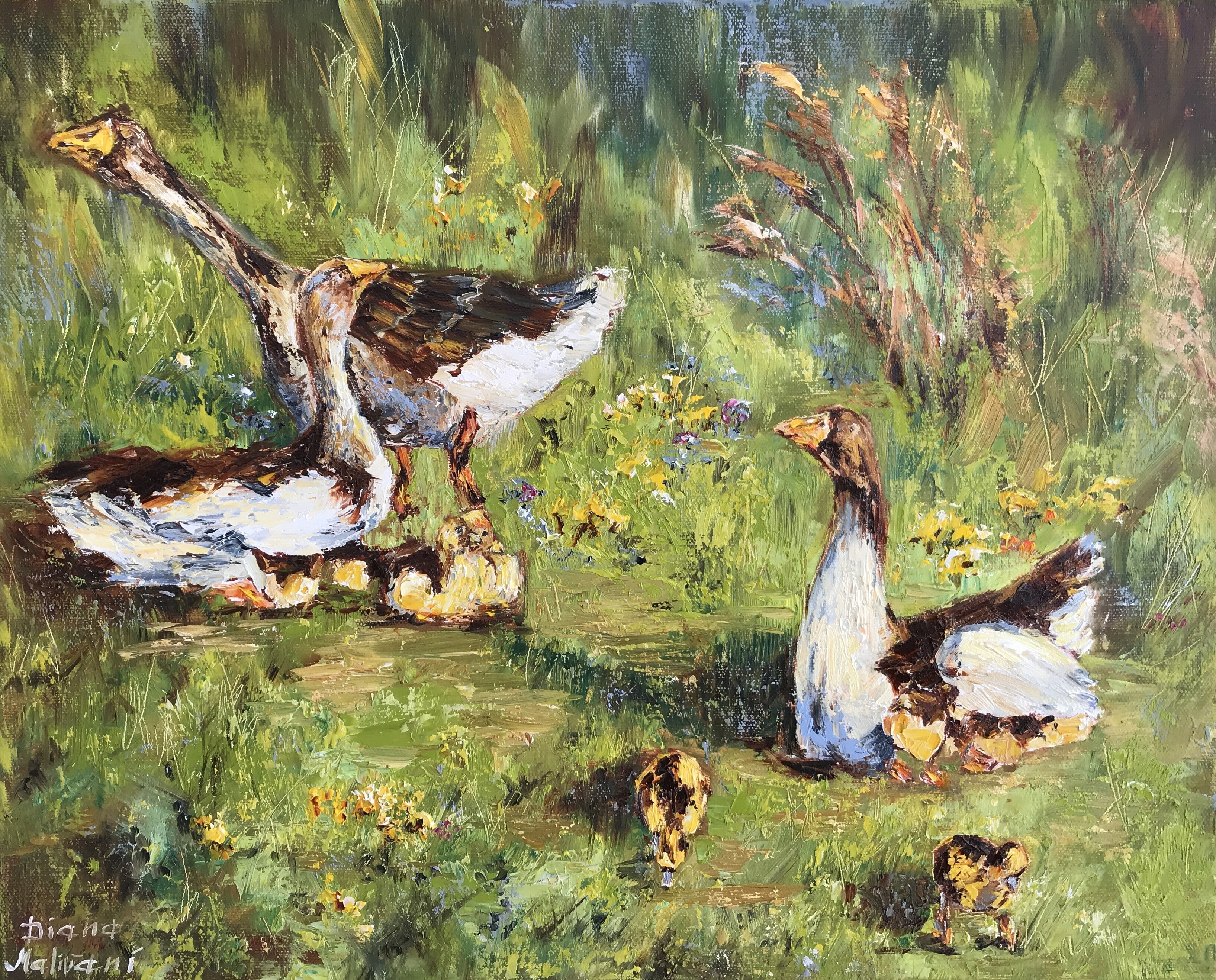Topic Geese paintings