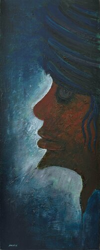 Portrait of Perception 3 by Sadaf Faraz, Painting for Sale on Select