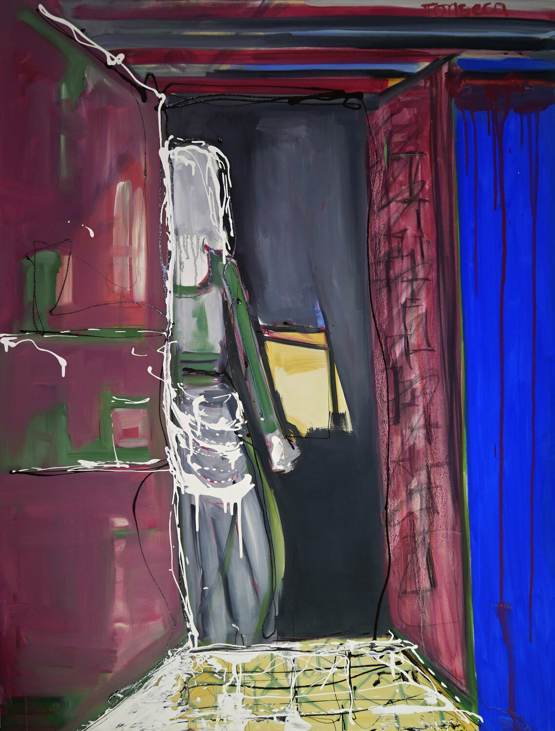 Del Otro Lado 2 Ana Verónica Fonseca Original painting for sale
