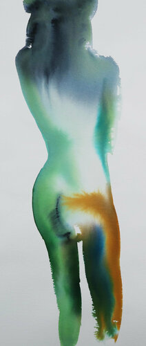 Attente by Anne-Sophie A Bettembourg, Painting for Sale on Select