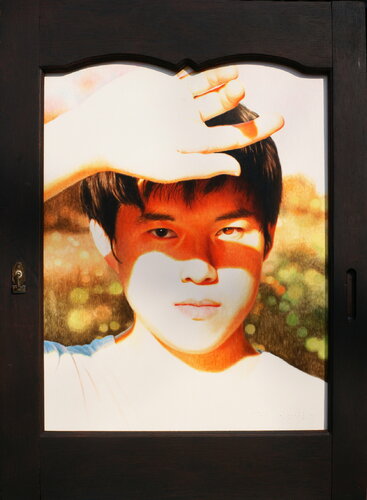 Self-portrait by Seung Hwan Kim, Painting for Sale on Select