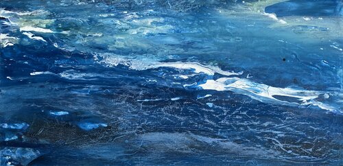 Ocean of Desire 4 by Susanne Pohlmann, Painting for Sale on Select