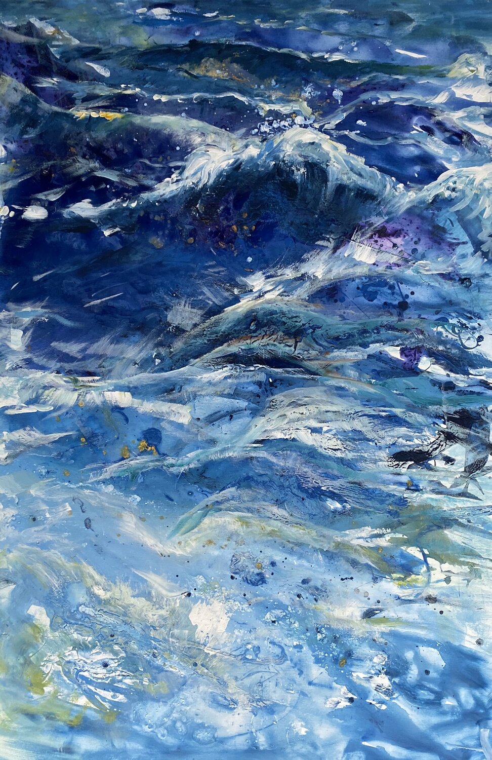 Ocean of Desire 1 Susanne Pohlmann Original painting for sale