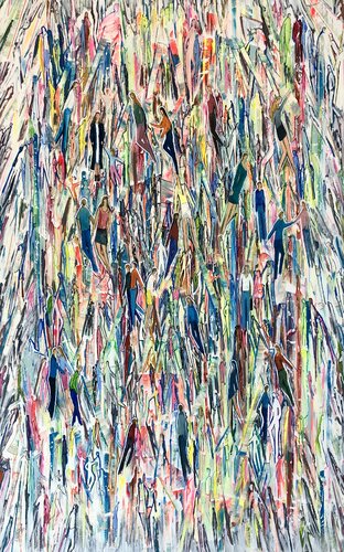 people theme by Silvia Strobos, Painting for Sale on Select
