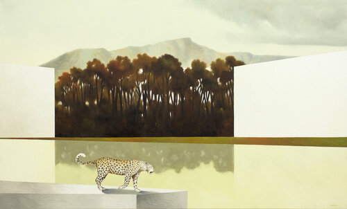 Dentro al bosco by Cesare Reggiani, Painting for Sale on Select