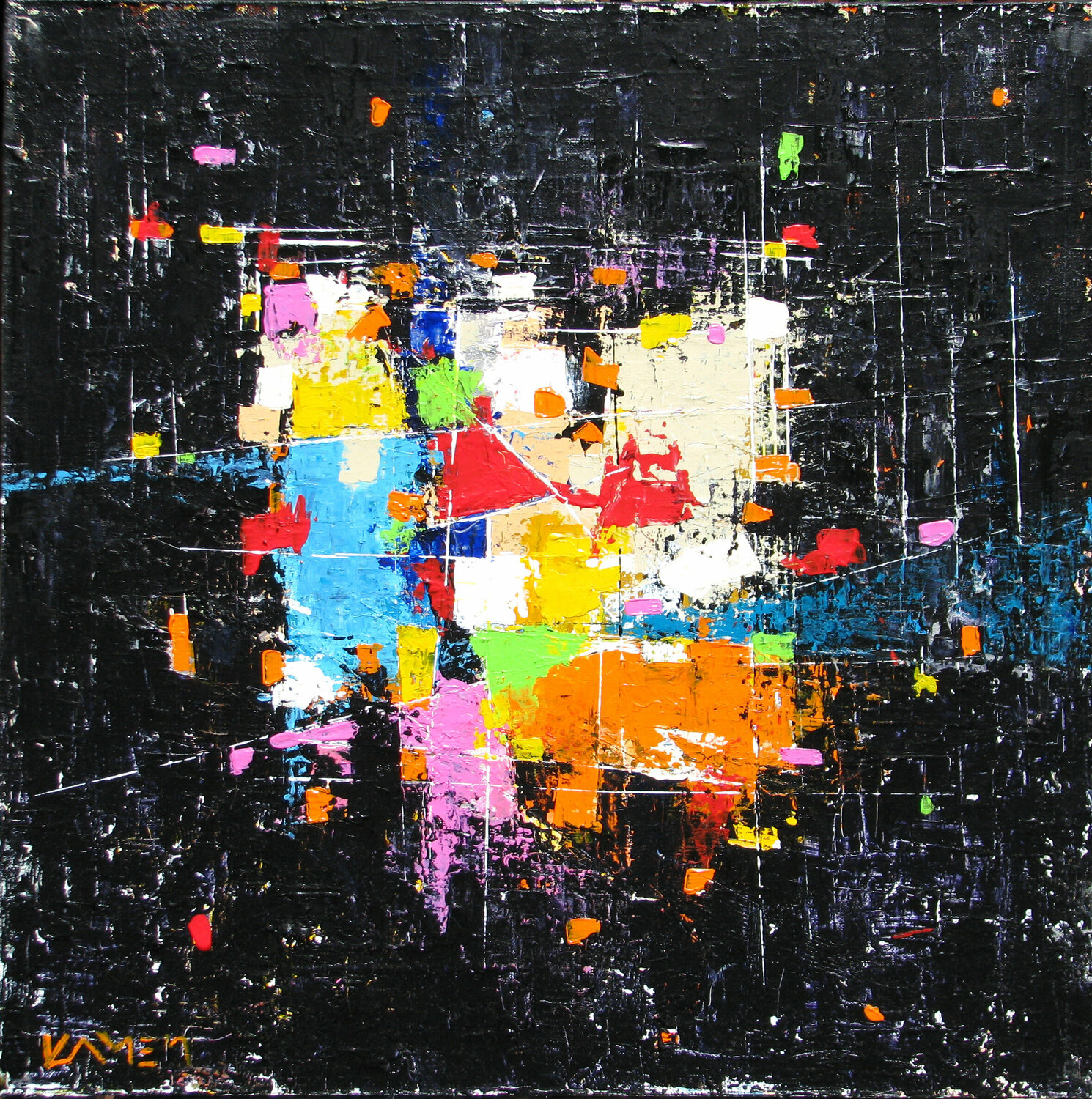 Windows of Mind 5 Kamen Trifonov Original painting for sale
