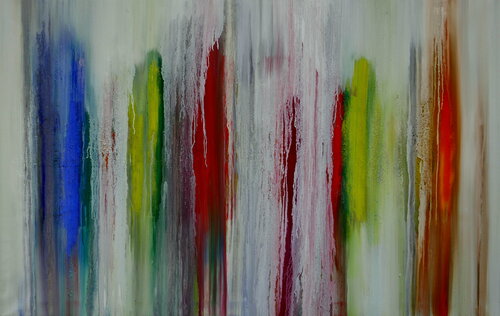 Reinbow & Waterfall-Series by Christian v. Grumbkow, Painting for Sale on Select
