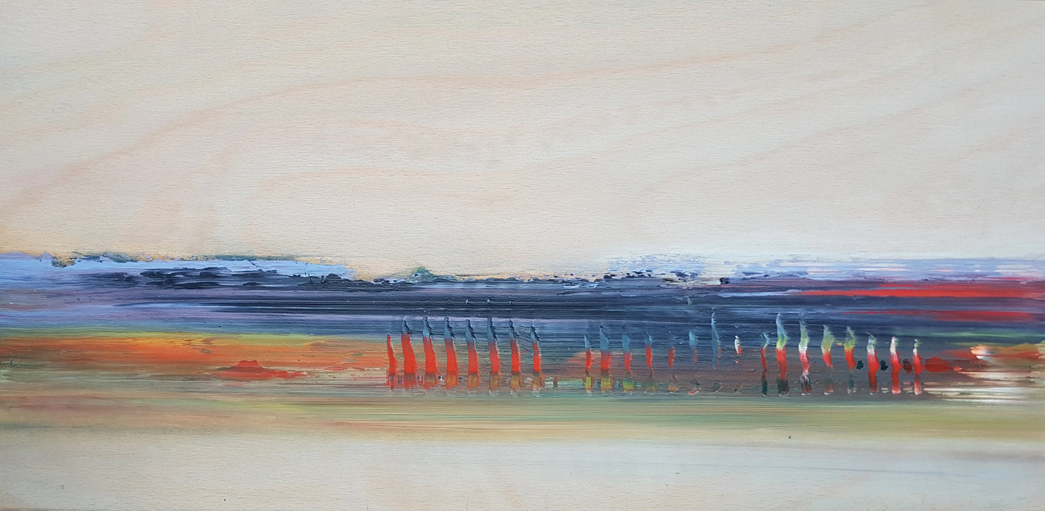 Unknown Areas I Christian v. Grumbkow Original painting for sale