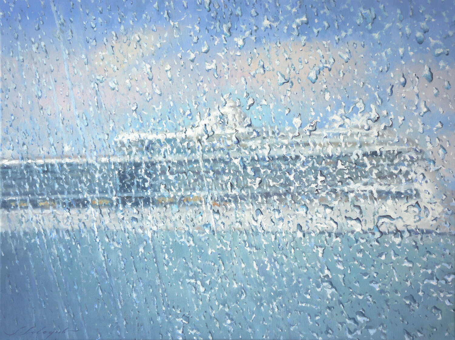 Radiance of the seas Sergej Sologub Original painting for sale