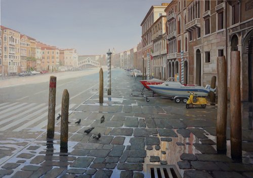 Canale Grande by Sergej Sologub, Painting for Sale on Select