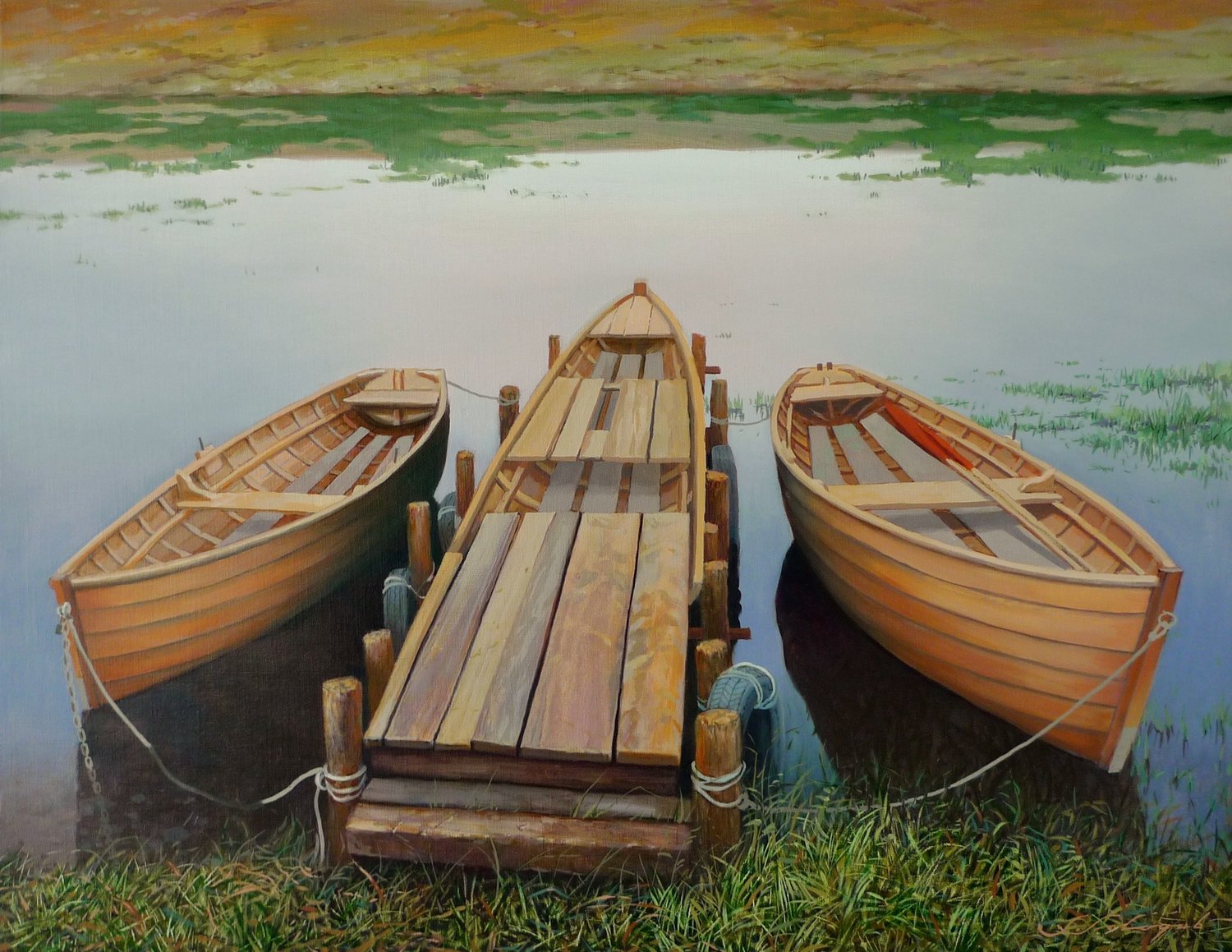 Stille Sergej Sologub Original painting for sale