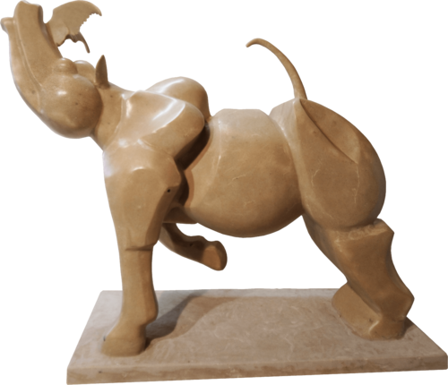 La inevitable levedad de seguir el ser by Aramís Justiz, Sculpture for Sale on Select