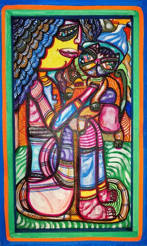 I've Dreamed at You by Laurentiu Dimisca, Painting for Sale on Select