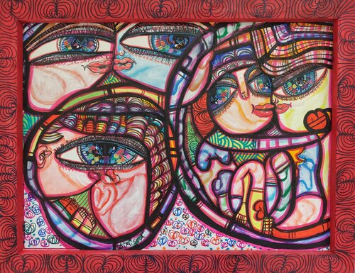 Listen to your Heart by Laurentiu Dimisca, Painting for Sale on Select