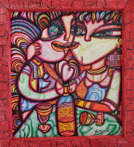 I feel you by Laurentiu Dimisca, Painting for Sale on Select