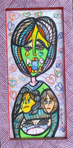 Tears in love by Laurentiu Dimisca, Painting for Sale on Select
