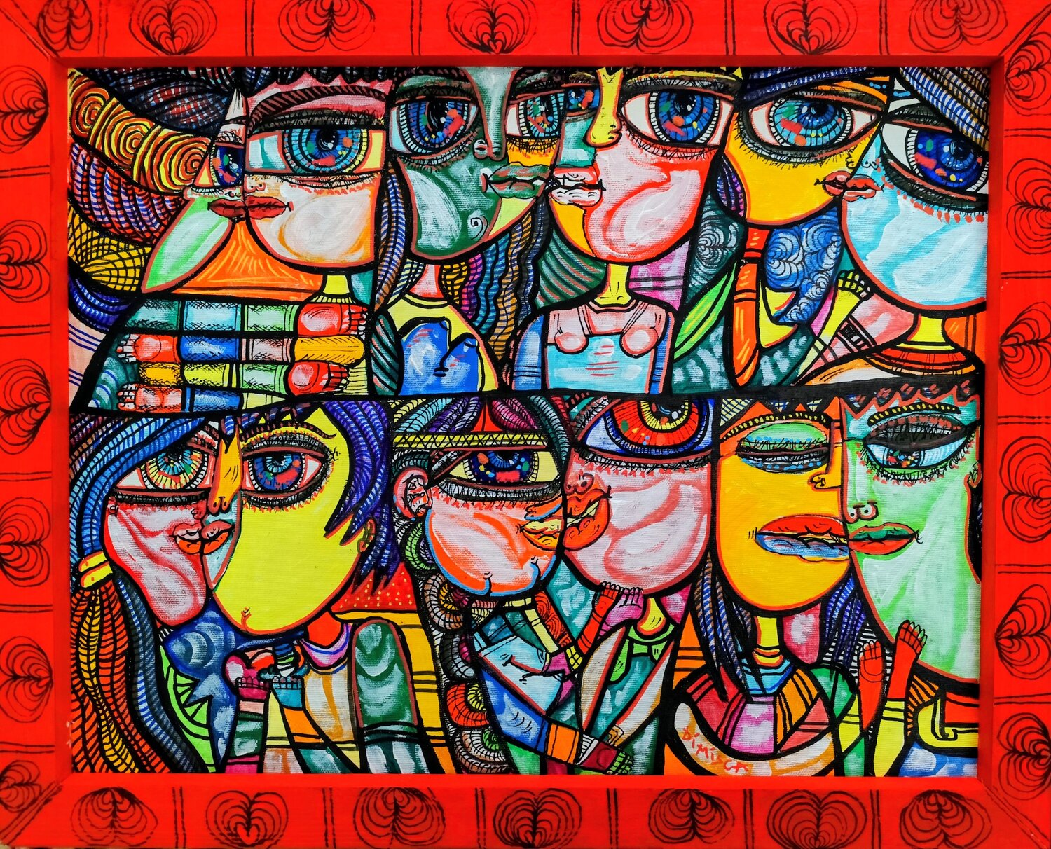 Live Forever Laurentiu Dimisca Original painting for sale