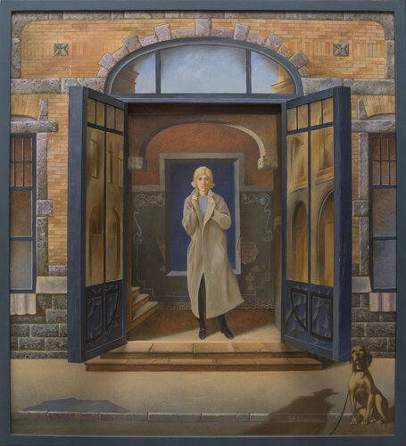 SECRETS OF OLD COURTYARDS by Yaroslav Kurbanov, Painting for Sale on Select