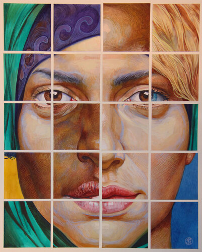 "GLOBALIZATION 3" by Yaroslav Kurbanov, Painting for Sale on Select