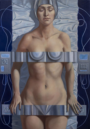 SIMULATION OF FEELINGS by Yaroslav Kurbanov, Painting for Sale on Select