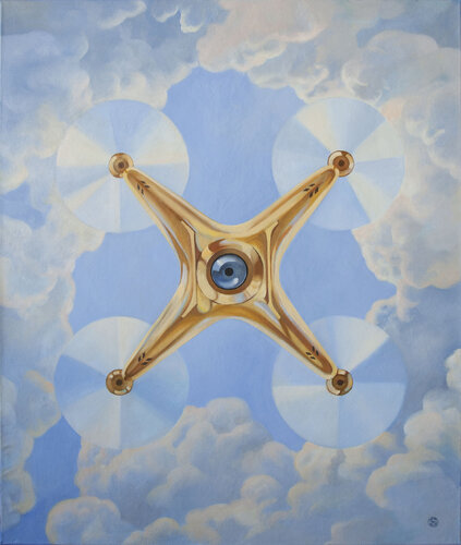 "AUGE DES HIMMELS" by Yaroslav Kurbanov, Painting for Sale on Select