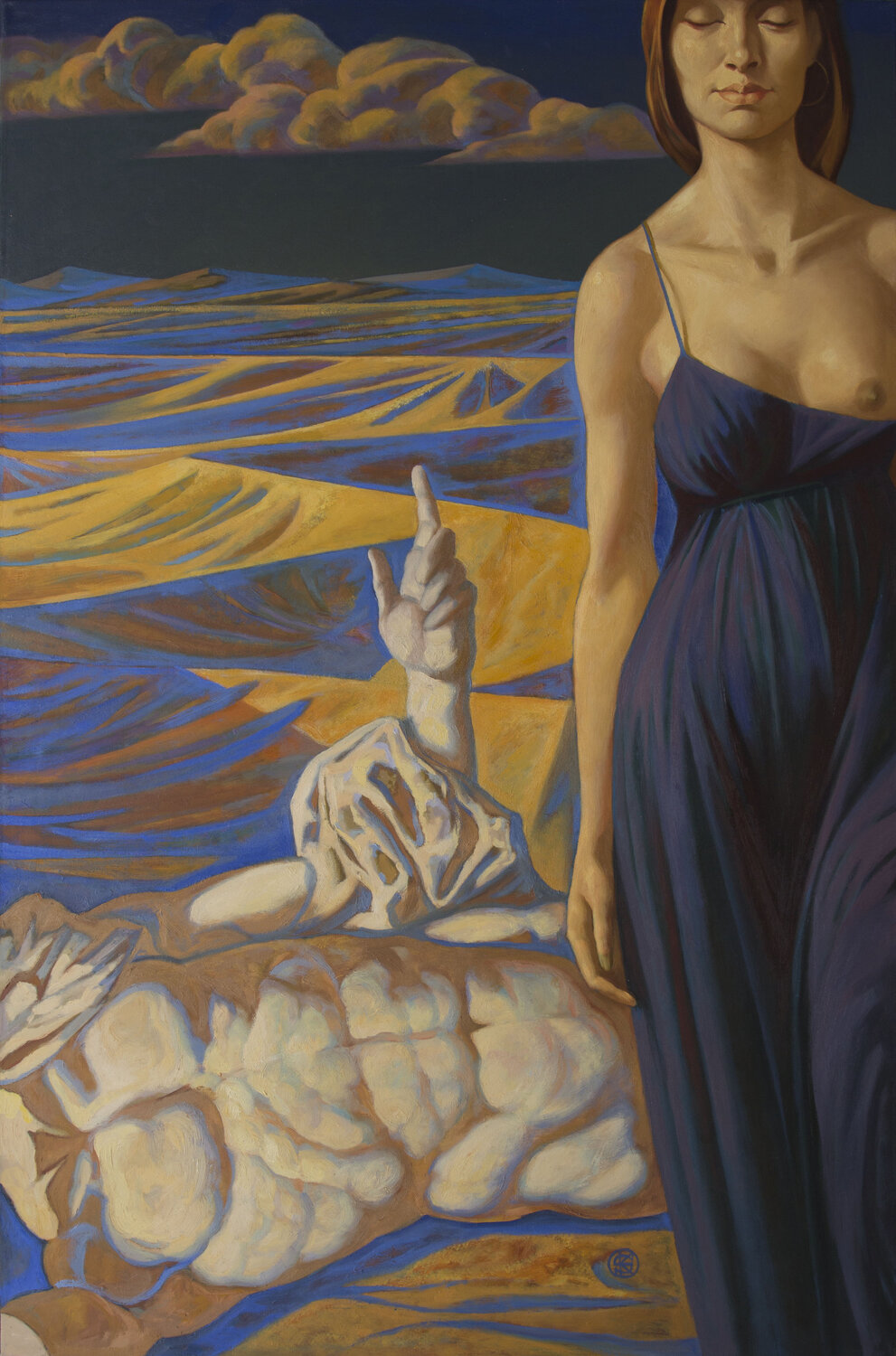 Soft Power Yaroslav Kurbanov Original painting for sale