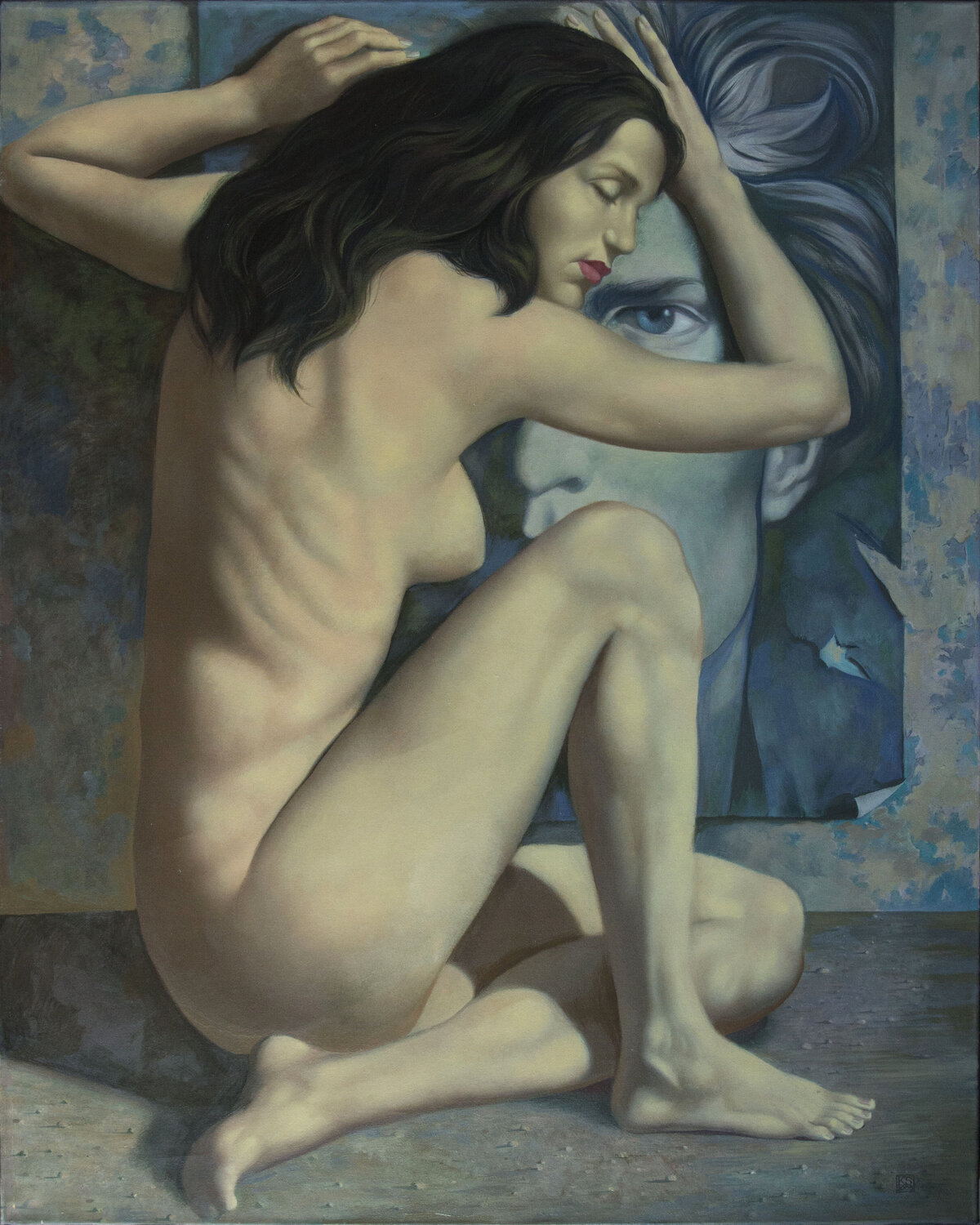 ONE WAY LOVE Yaroslav Kurbanov Original painting for sale
