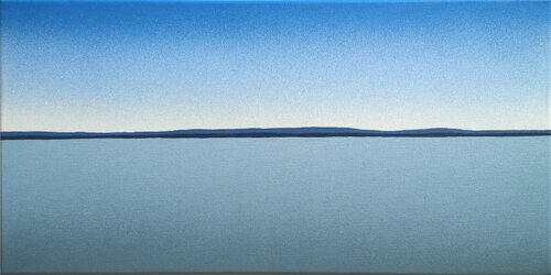 Balaton 7. by Krisztina Dózsa-Farkas, Painting for Sale on Select